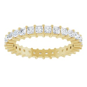 1 1/2 CTW Diamond Square Eternity Band