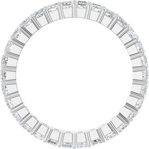 1 1/2 CTW Diamond Square Eternity Band