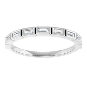 1/5 CTW Natural Diamond Anniversary Band