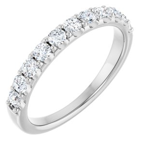 1/2 CTW Natural Diamond Anniversary Band