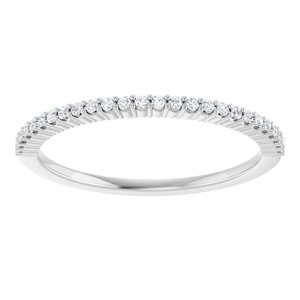 1/8 CTW Natural Diamond Anniversary Band