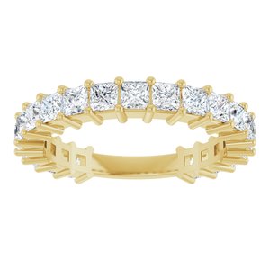 14K Yellow 1 9/10 CTW Natural Diamond Anniversary Band