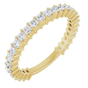 14K Yellow 9/10 CTW Natural Diamond Anniversary Band