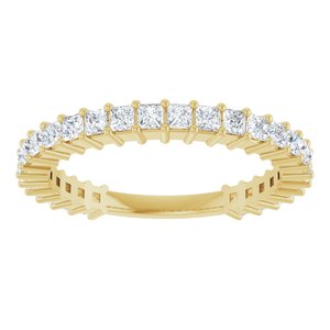 14K Yellow 9/10 CTW Natural Diamond Anniversary Band