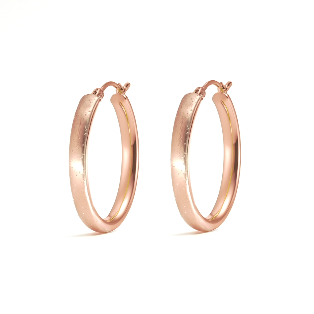 Sterling Silver Hoop Earrings