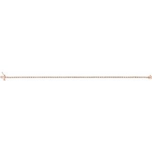 14K Yellow, White, Rose Gold 1 CTW Lab-Grown Diamond Line 18.4cm Bracelet