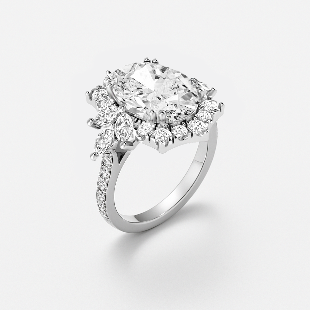 The Valentina Ring - Ornate Vintage Style Ring