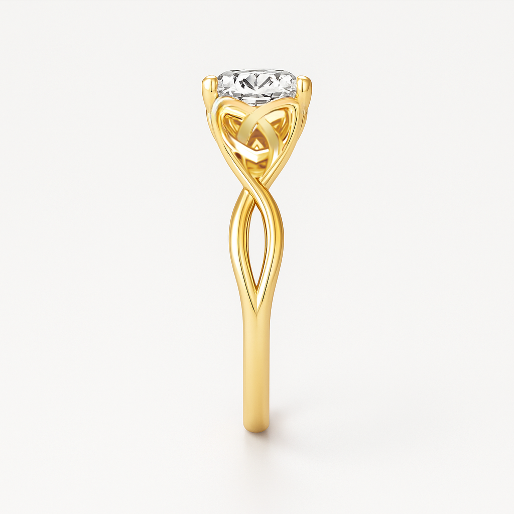 The Helena Ring - Celtic Love Knot