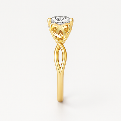 The Helena Ring - Celtic Love Knot