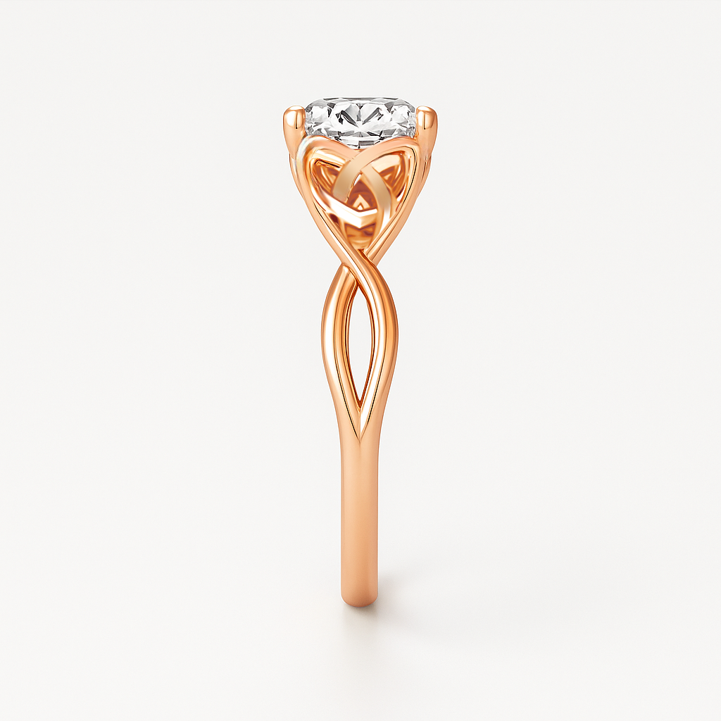 The Helena Ring - Celtic Love Knot