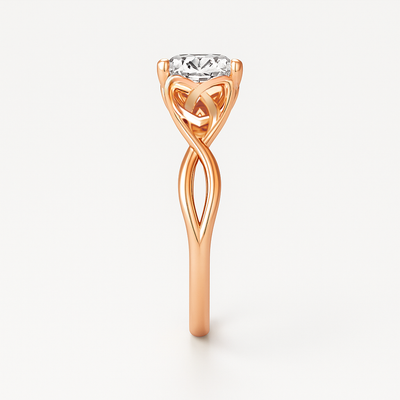The Helena Ring - Celtic Love Knot