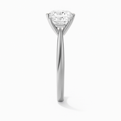 The Adelaide Ring - Trilogy With Round Side Stones