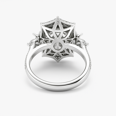 The Valentina Ring - Ornate Vintage Style Ring