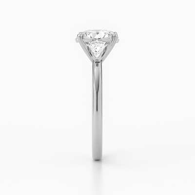 The Alice Ring - Trilogy with Kite Side Stones