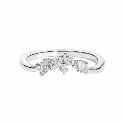 14K White Gold Lab Grown Diamond Ring