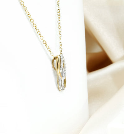 Yellow Gold Diamond Pendant