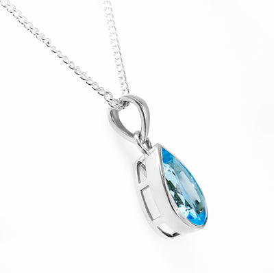 Blue Topaz Pendant