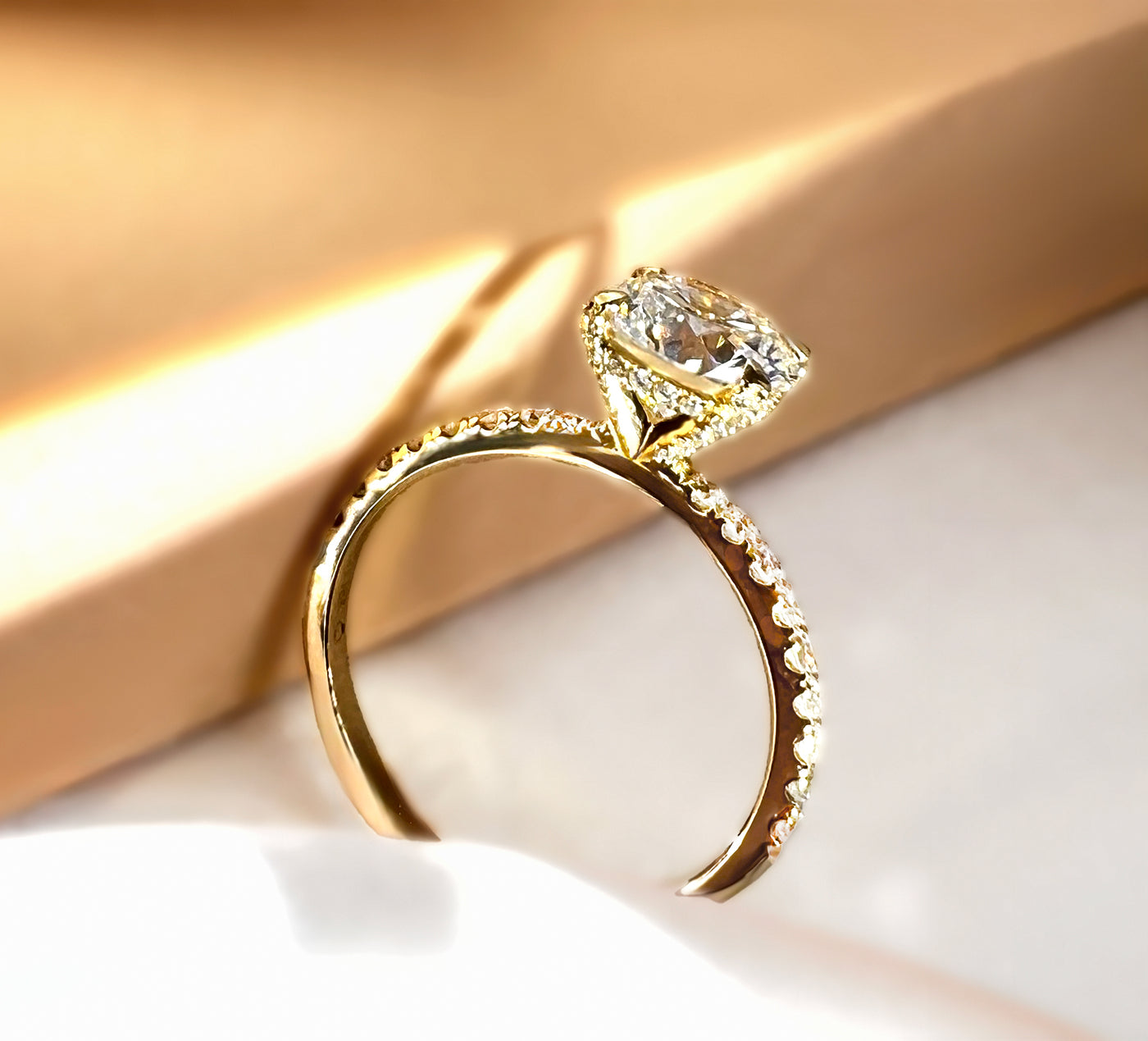 Lab Grown Diamond Engagement Ring - Aurora