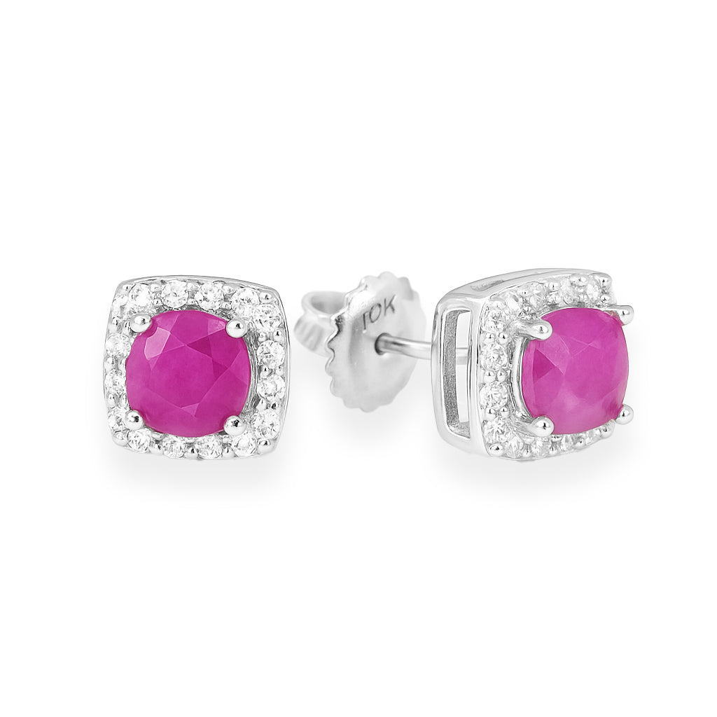 Ruby Desire Earrings