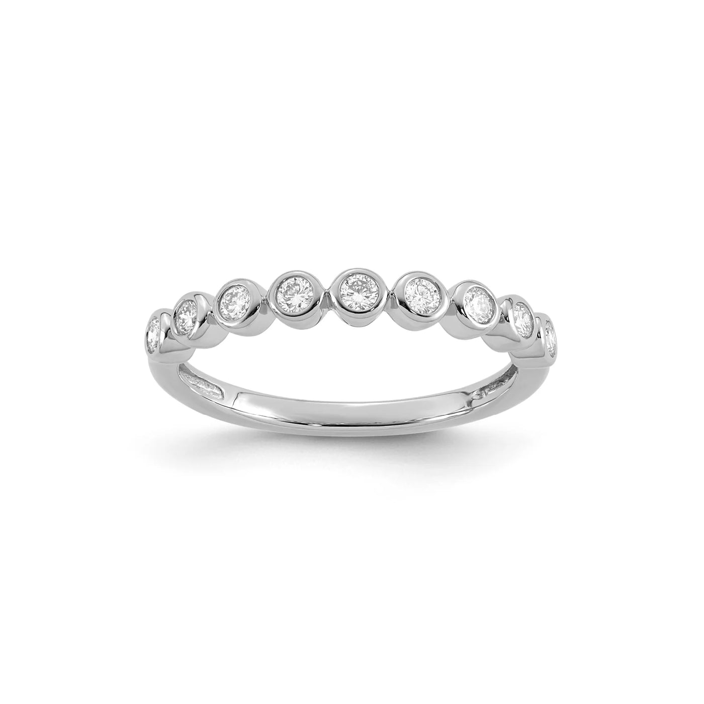 0.25ct Lab Grown Diamond Ring in 9K White Gold