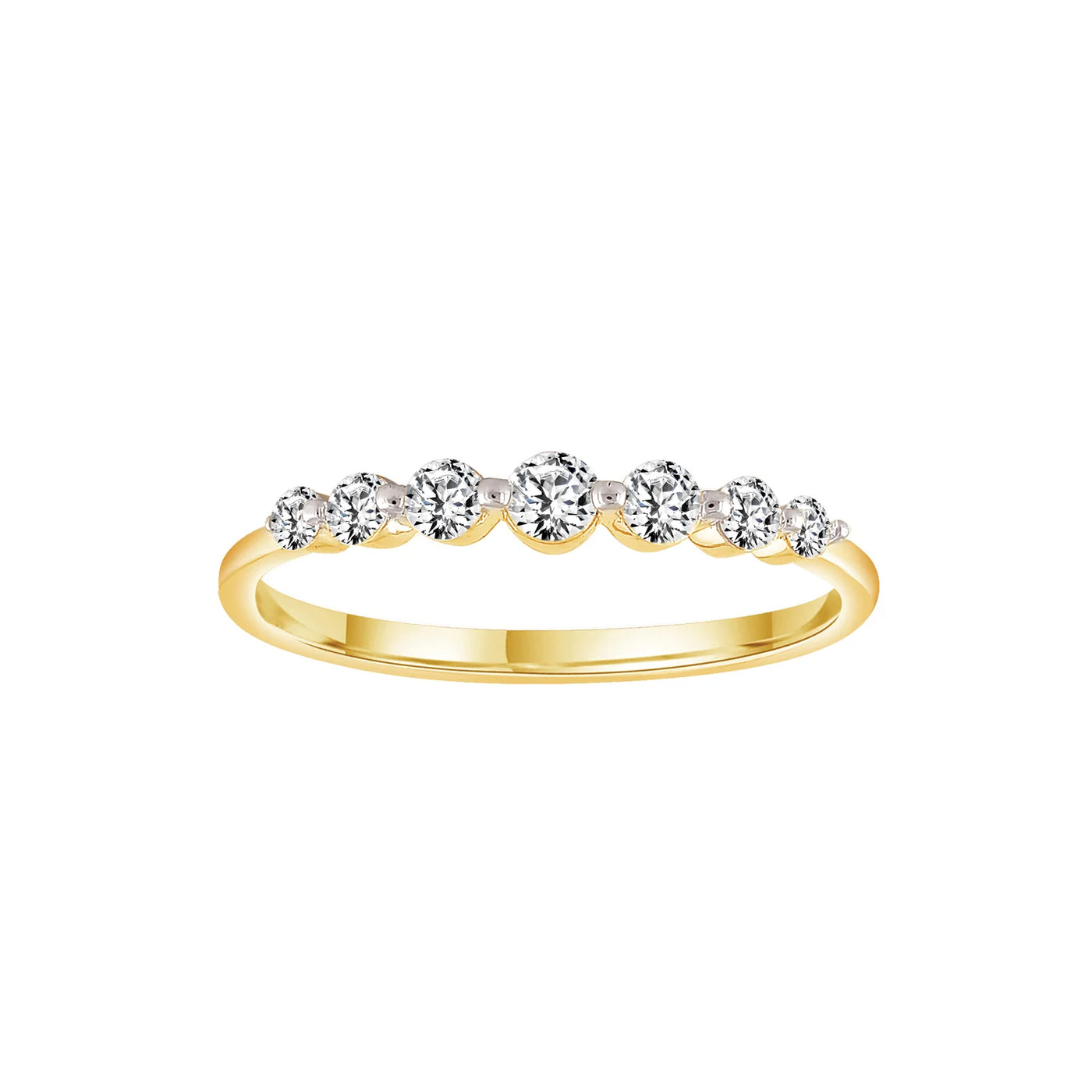 0.25ct Lab Grown Diamond Ring in 9K Yellow Gold