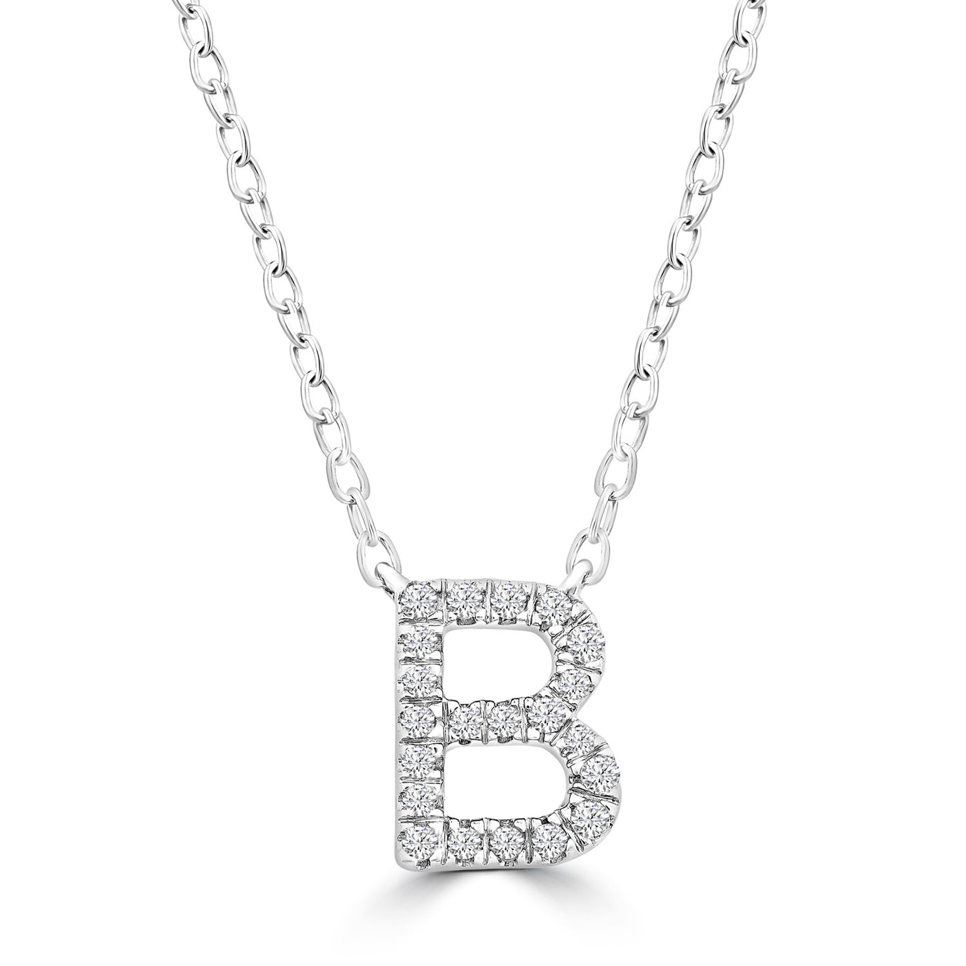 Diamond Letter Necklace | Pre-Order