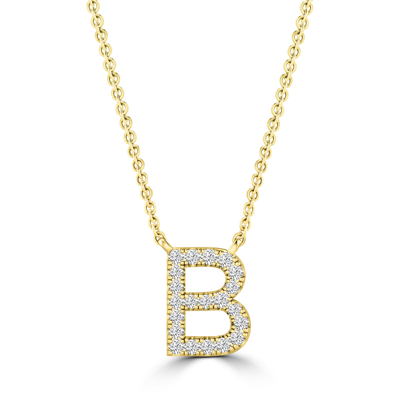 Diamond Letter Necklace | Pre-Order