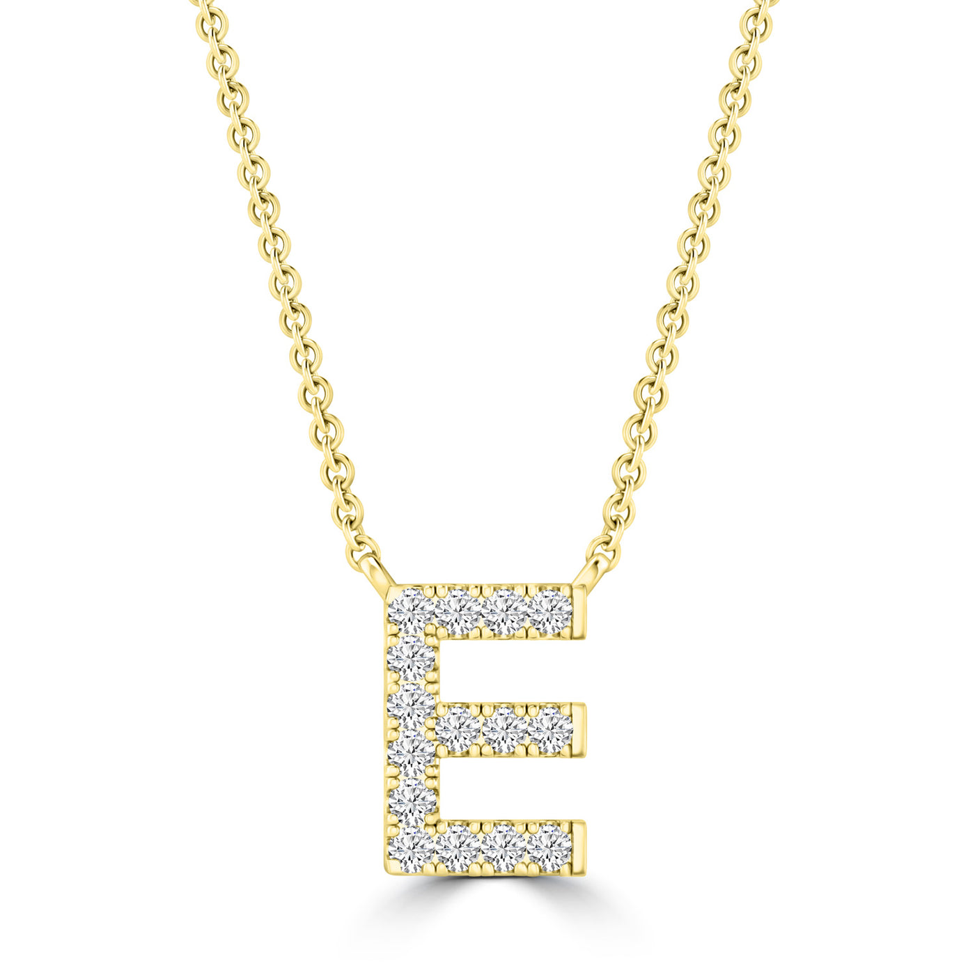 Diamond Letter Necklace | Pre-Order