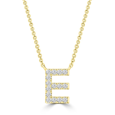 Diamond Letter Necklace | Pre-Order