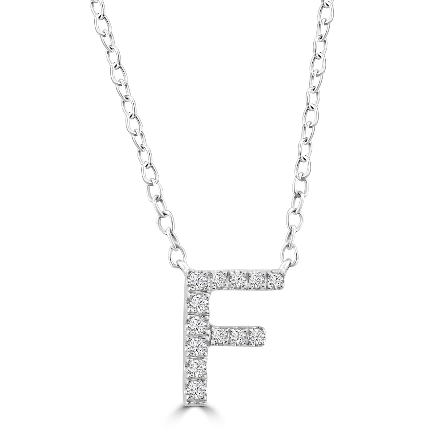 Diamond Letter Necklace | Pre-Order