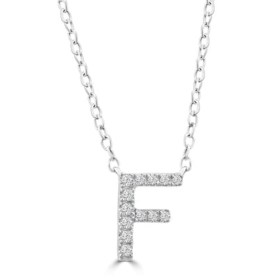 Diamond Letter Necklace | Pre-Order