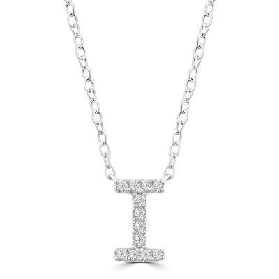 Diamond Letter Necklace | Pre-Order