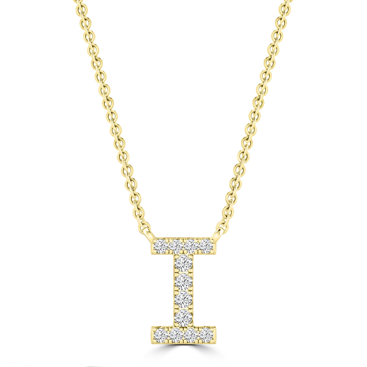 Diamond Letter Necklace | Pre-Order