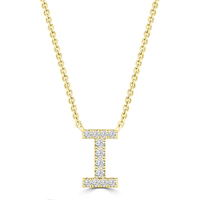 Diamond Letter Necklace | Pre-Order