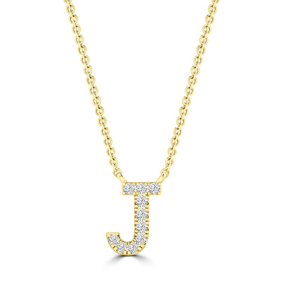 Diamond Letter Necklace | Pre-Order