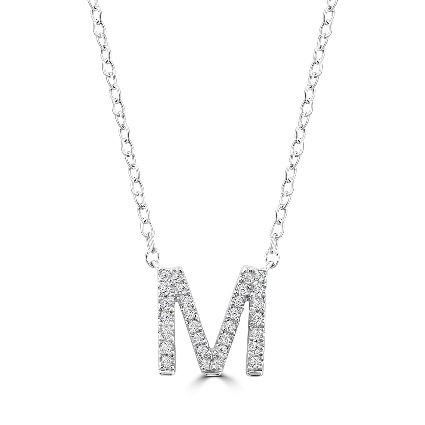 Diamond Letter Necklace | Pre-Order