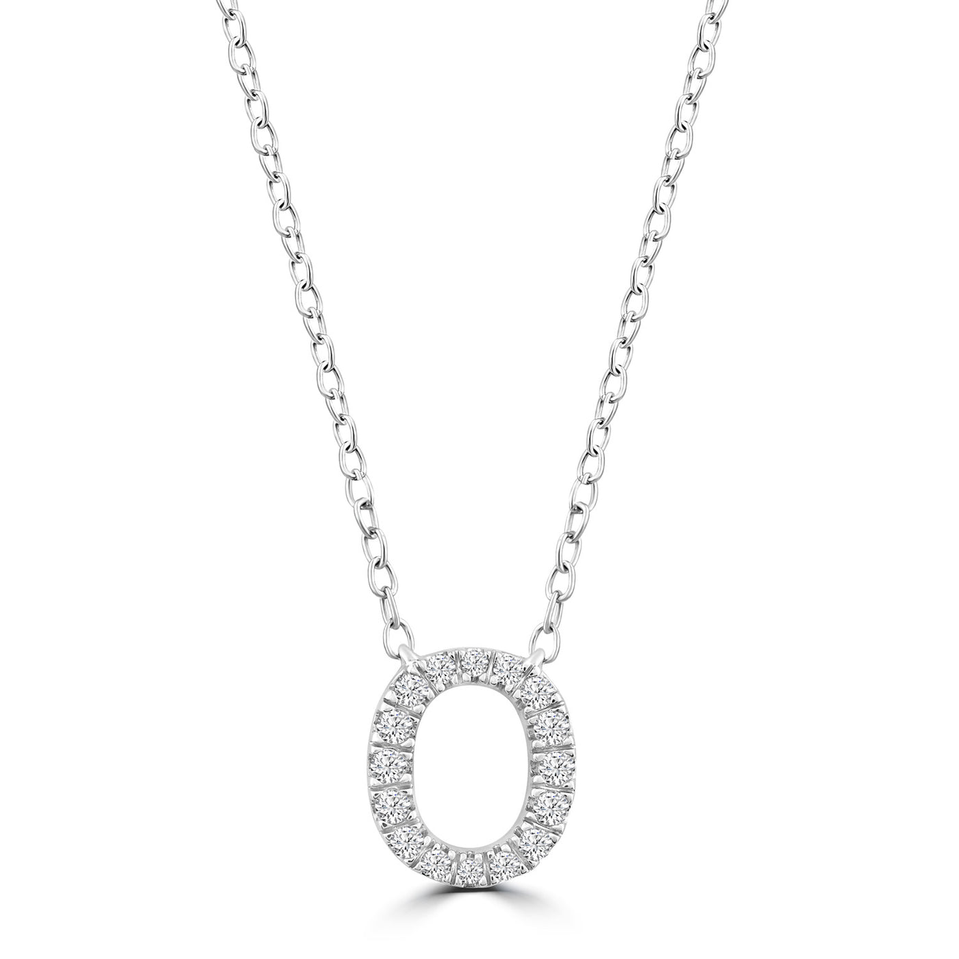 Diamond Letter Necklace | Pre-Order