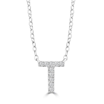 Diamond Letter Necklace | Pre-Order