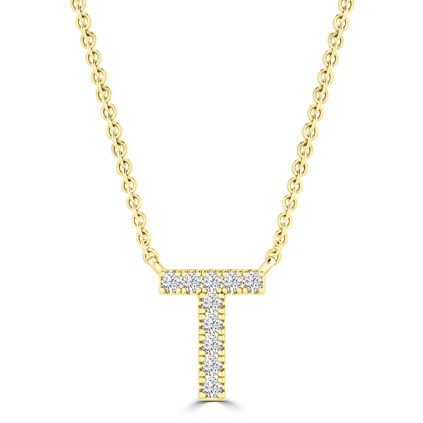 Diamond Letter Necklace | Pre-Order