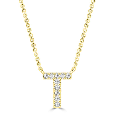 Diamond Letter Necklace | Pre-Order