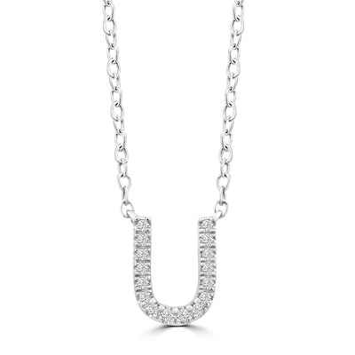 Diamond Letter Necklace | Pre-Order