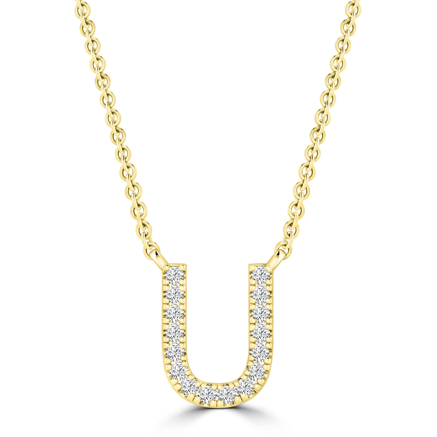 Diamond Letter Necklace | Pre-Order