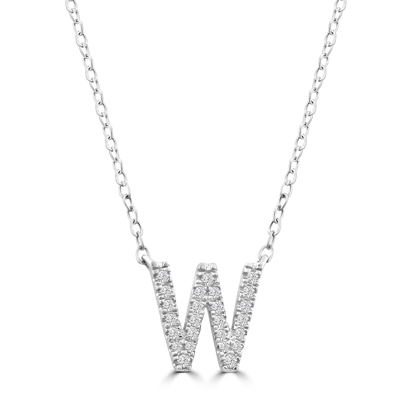 Diamond Letter Necklace | Pre-Order