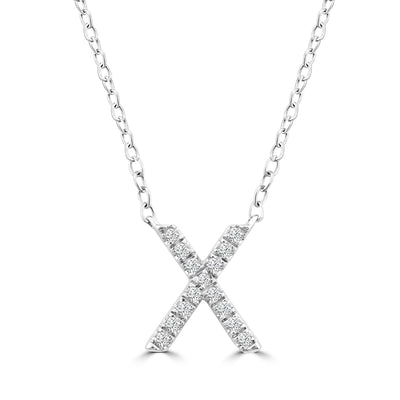 Diamond Letter Necklace | Pre-Order