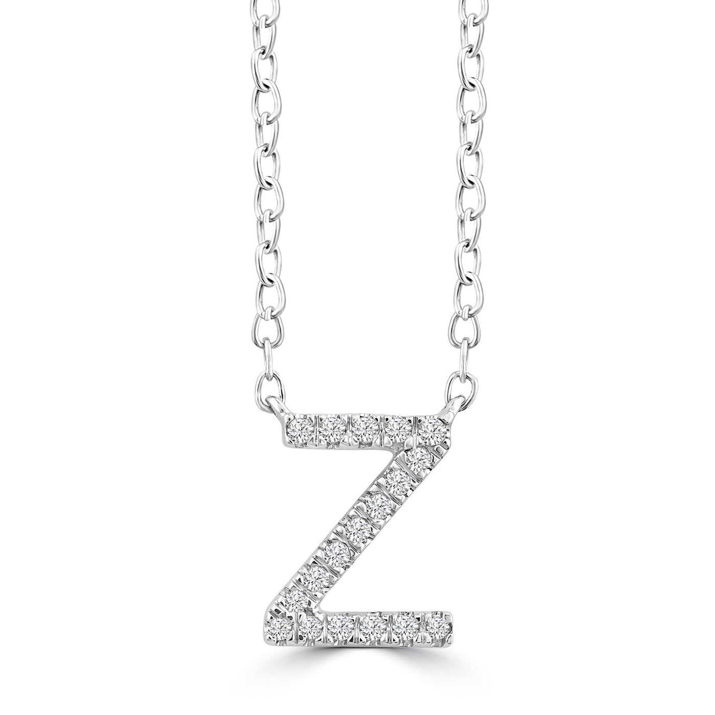 Diamond Letter Necklace | Pre-Order