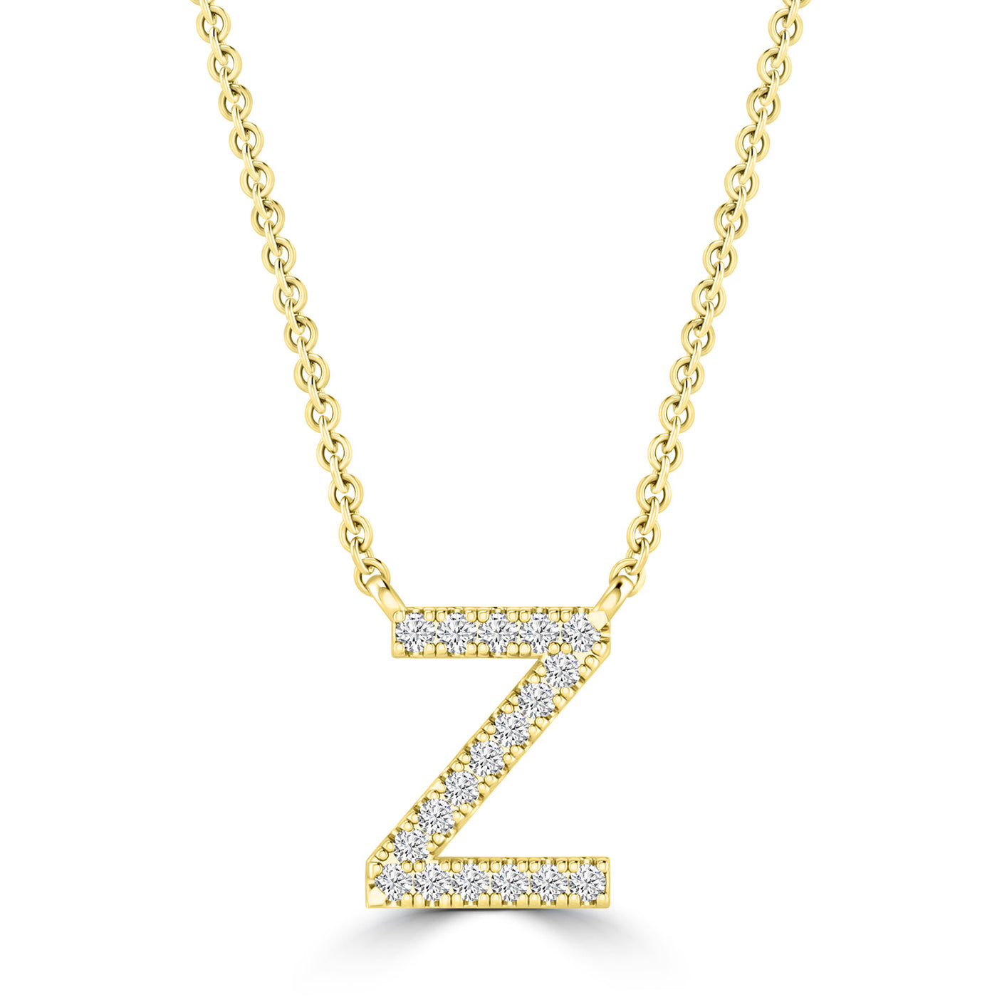 Diamond Letter Necklace | Pre-Order