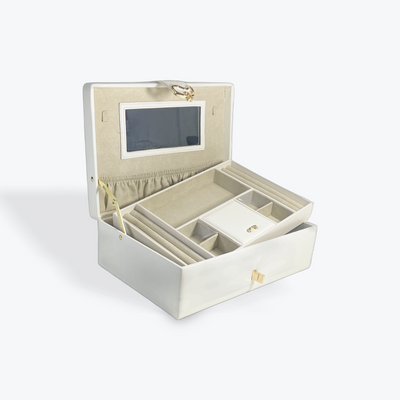 Pixie White Jewellery Box