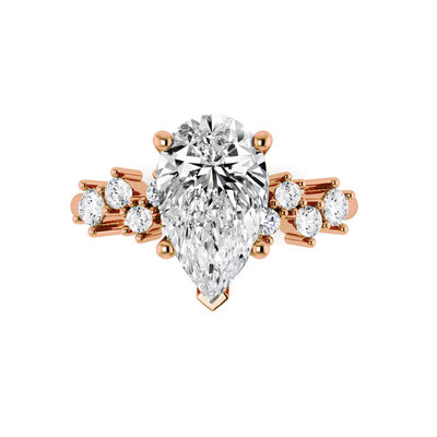 Lab Grown Diamond Engagement Ring - Lillian
