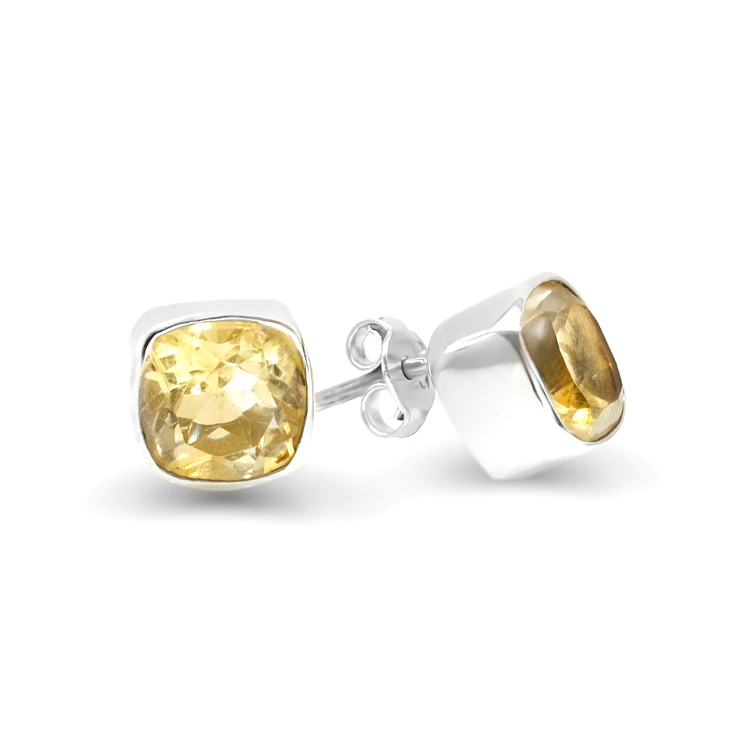 Sterling Silver Citrine Earrings