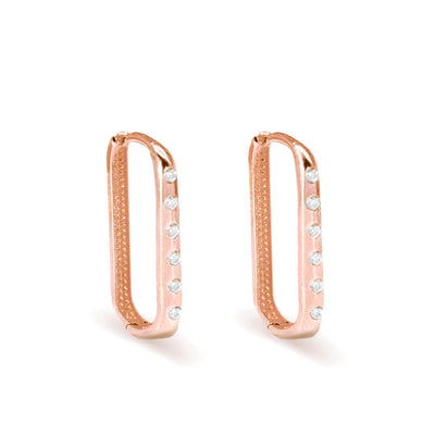 9K Gold Hoop Earrings